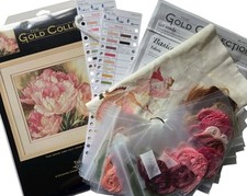 Kit de ponto cruz Dimensions Gold Tulip Trio 35175 iniciado, usado comprar usado  Enviando para Brazil