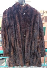 Cappotto pelliccia castoro usato  Roma