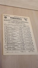 1963 greyhound programme for sale  SUTTON