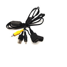 Cabo AV USB Multiuso Sony para Câmera Cyber-shot DSC-H50 DSC-W35 DSC-W50 DSC-W55 comprar usado  Enviando para Brazil