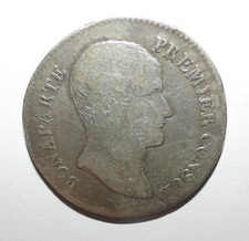 5 Francs Bonaparte Premier Consul – An 12 M (Toulouse) – Argent 24,5g – Monnaie comprar usado  Enviando para Brazil