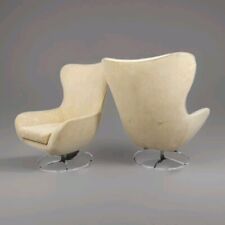 Pair swivel armchairs for sale  WORTHING