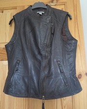 Genuine brown leather for sale  PETERBOROUGH