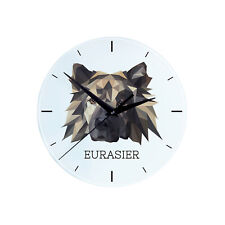 Eurasier horloge géométrique d'occasion  Expédié en France