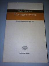 Carlo ginzburg formaggio usato  Savona