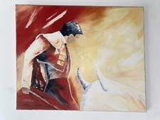 Tableau peinture huile d'occasion  Béziers