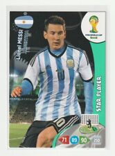 Lionel Messi Star Player Argentina Panini Adrenalyn FIFA World Cup 2014 Brasil comprar usado  Enviando para Brazil