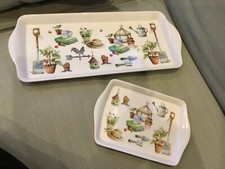 Melamine servings trays for sale  BROMLEY