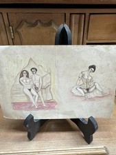 Dessin ancien aquarelle d'occasion  Montgeron