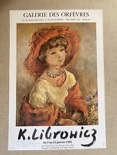 Affiche katherine librowicz. d'occasion  Paris I