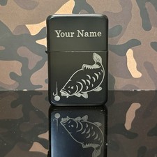 Personalised carp lighter for sale  ESHER