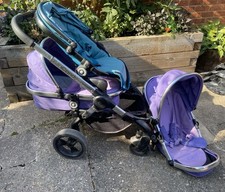 icandy twin pram for sale  DERBY