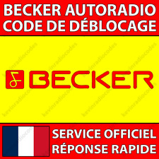 Becker radio code d'occasion  Lyon III