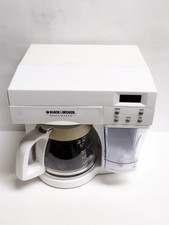 Cafeteira Black & Decker Spacemaker 12 xícaras sob armário ODC440, branca comprar usado  Enviando para Brazil