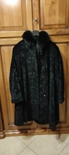 Cappotto similpelliccia nero usato  Tavernole sul Mella