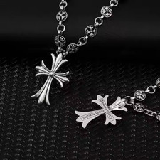Collana chrome hearts usato  Napoli