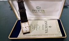 Invicta rectangle gold usato  Roma