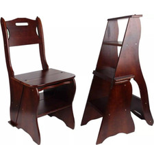 2 wooden folding step ladders for sale 2 wooden folding step ladders for sale Humboldt