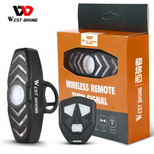 Usado, WEST BIKING Controle Remoto Sem Fio Bicicleta Sinal de Seta Luz Traseira USB LED comprar usado  Enviando para Brazil