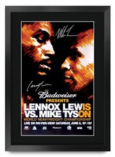 Mike tyson signed for sale  MANCHESTER