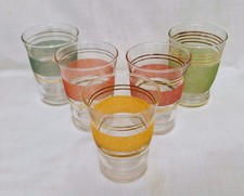 Verres orangeade années d'occasion  Paulhan