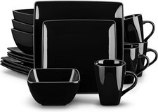 Black dinner set for sale  SALFORD