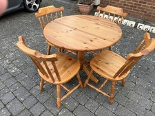 Solid pine round for sale  DUNSTABLE