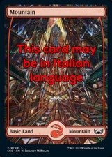 Mtg mountain 278 usato Mtg mountain 278 usato  Bari