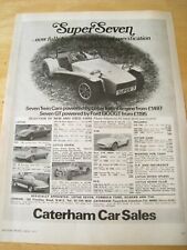 Caterham superseven lotus for sale  BRISTOL