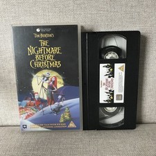 Nightmare christmas vhs for sale  LONDON