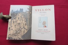 Villon oeuvres illustrations d'occasion  Blois