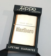 Marlboro brass zippo for sale  STANMORE