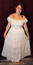 Vestido Camponês Calypso - 100% Algodão Cambric - Em 8 Cores comprar usado  Enviando para Brazil