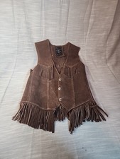 1970s suede fringe for sale  Charleroi