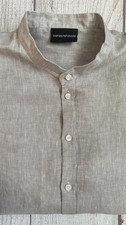Usado, Camisa masculina emporio armani linho gola redonda tamanho M nova com etiquetas comprar usado Usado, Camisa masculina emporio armani linho gola redonda tamanho M nova com etiquetas comprar usado  Enviando para Brazil