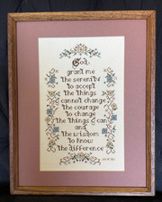 Vintage serenity prayer for sale  Minneapolis