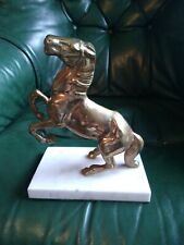 brass horse large rearing for sale  FRASERBURGH