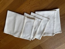 Stoffservietten servietten wei gebraucht kaufen  Berlin