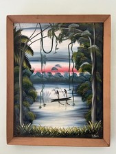 Vintage african painting for sale  SAXMUNDHAM