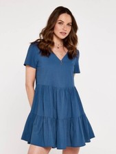 Blue cotton neck for sale  GLASGOW