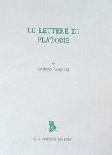 Lettere platone pasquali usato  Italia