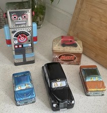 Fun robot tin for sale  LEICESTER