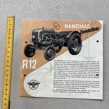 Riginal prospekt hanomag gebraucht kaufen  Bernried