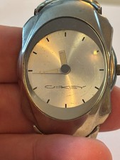 Oakley gents silver for sale  CREWKERNE