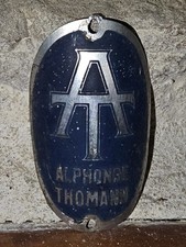 Plaque alphonse thomann d'occasion  Avanne-Aveney