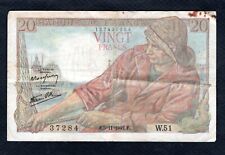 Billet francs pécheur d'occasion  Paris XVIII