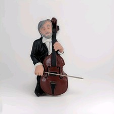 Estatueta Vintage Antartidee "Double Bass" - Feita na Itália 1990 comprar usado  Enviando para Brazil