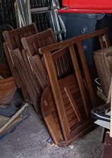 Teakholz stühle gebraucht kaufen  Tangstedt