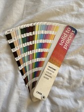 Pantone solid process for sale  LONDON