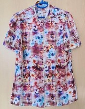 Bluse bunt geblümt gebraucht kaufen  Wolmirstedt